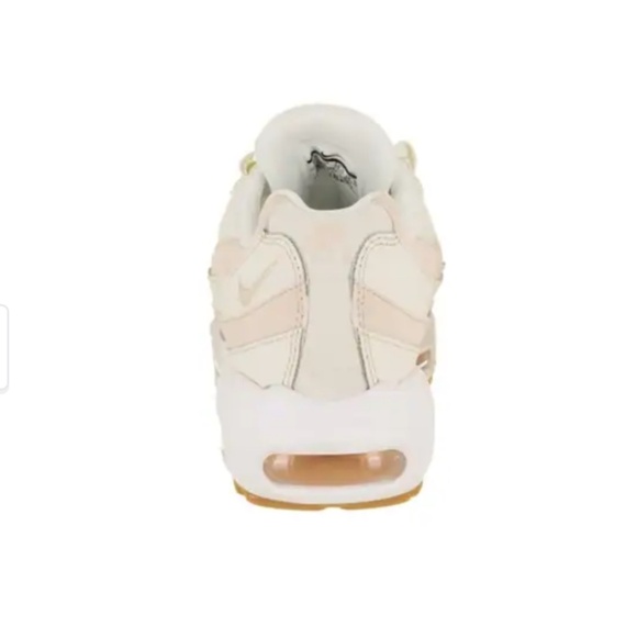 Nike Air Max 95 Sail Guava Ice Gum Light Brown Sole Womens EUC 8.5 - Picture 4 of 9